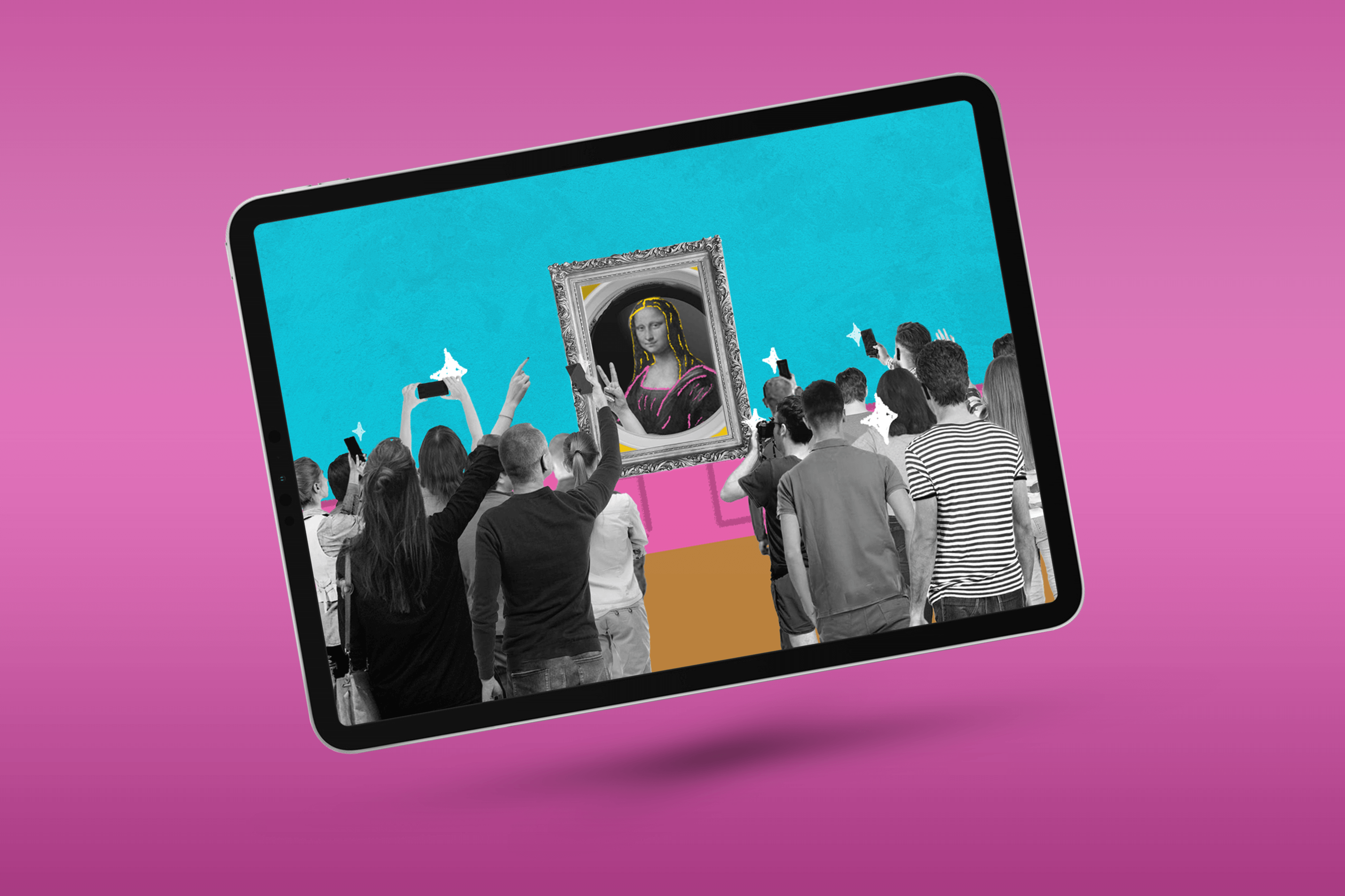 beeld van kickstarter video in tablet mockup